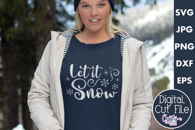 Let it Snow - Street Signs - Lori Whitlock's SVG Shop