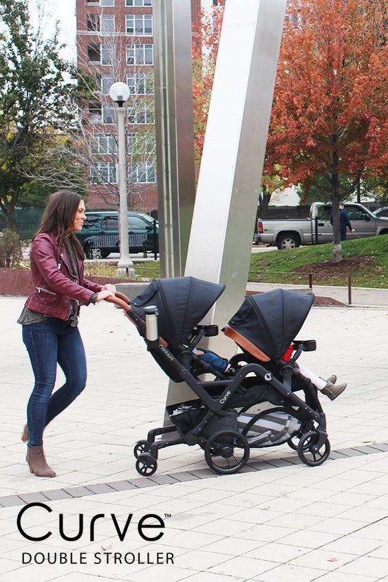 contours curve tandem stroller