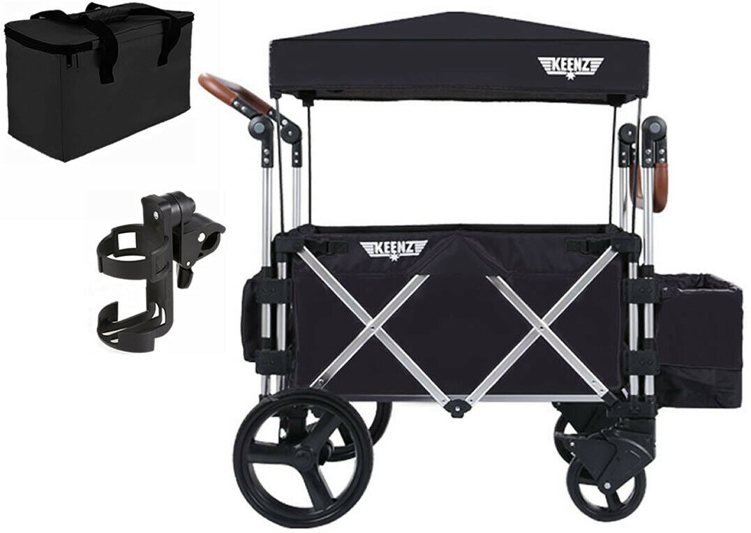 keenz 7s stroller wagon black