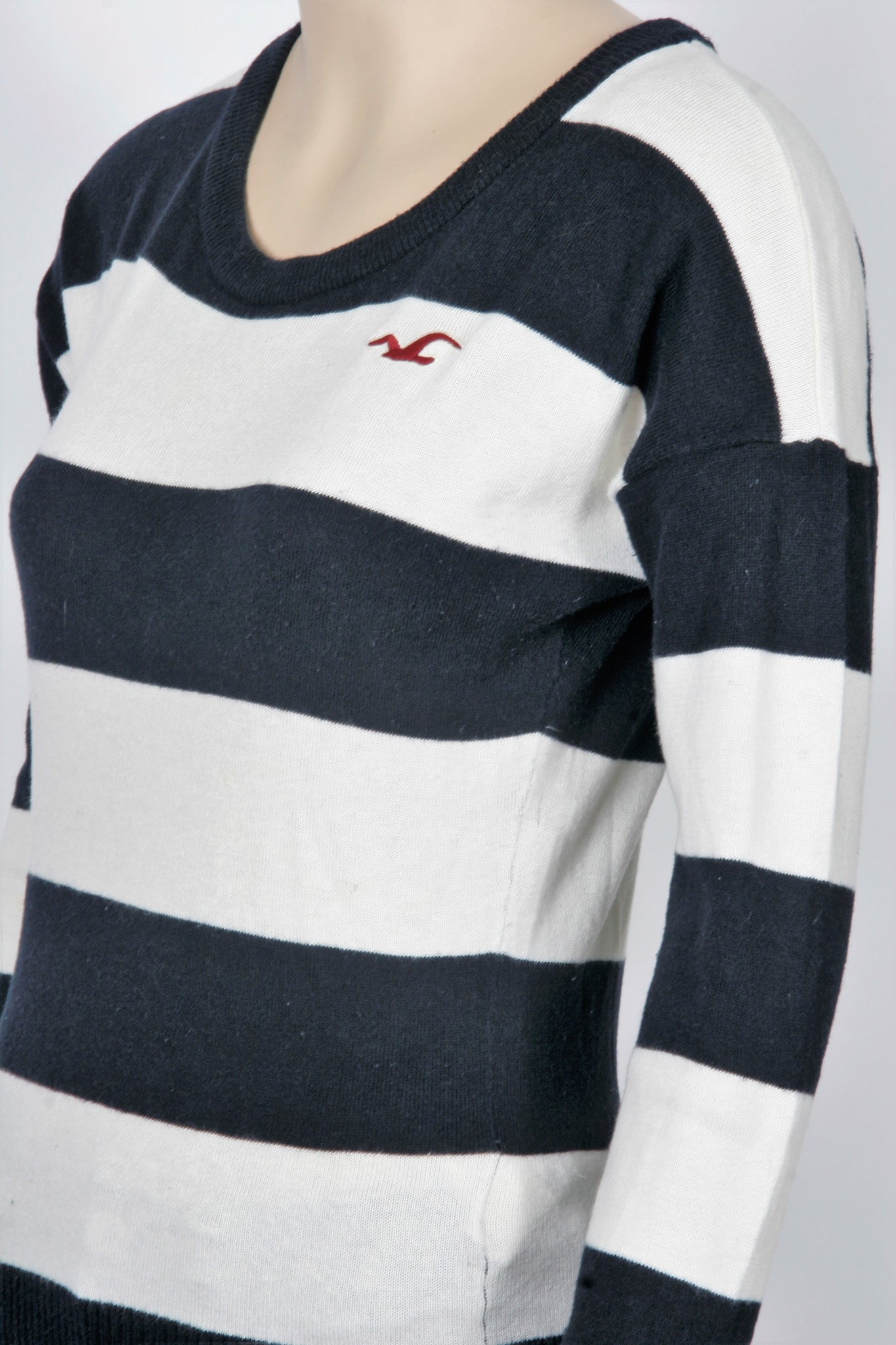 hollister striped sweater