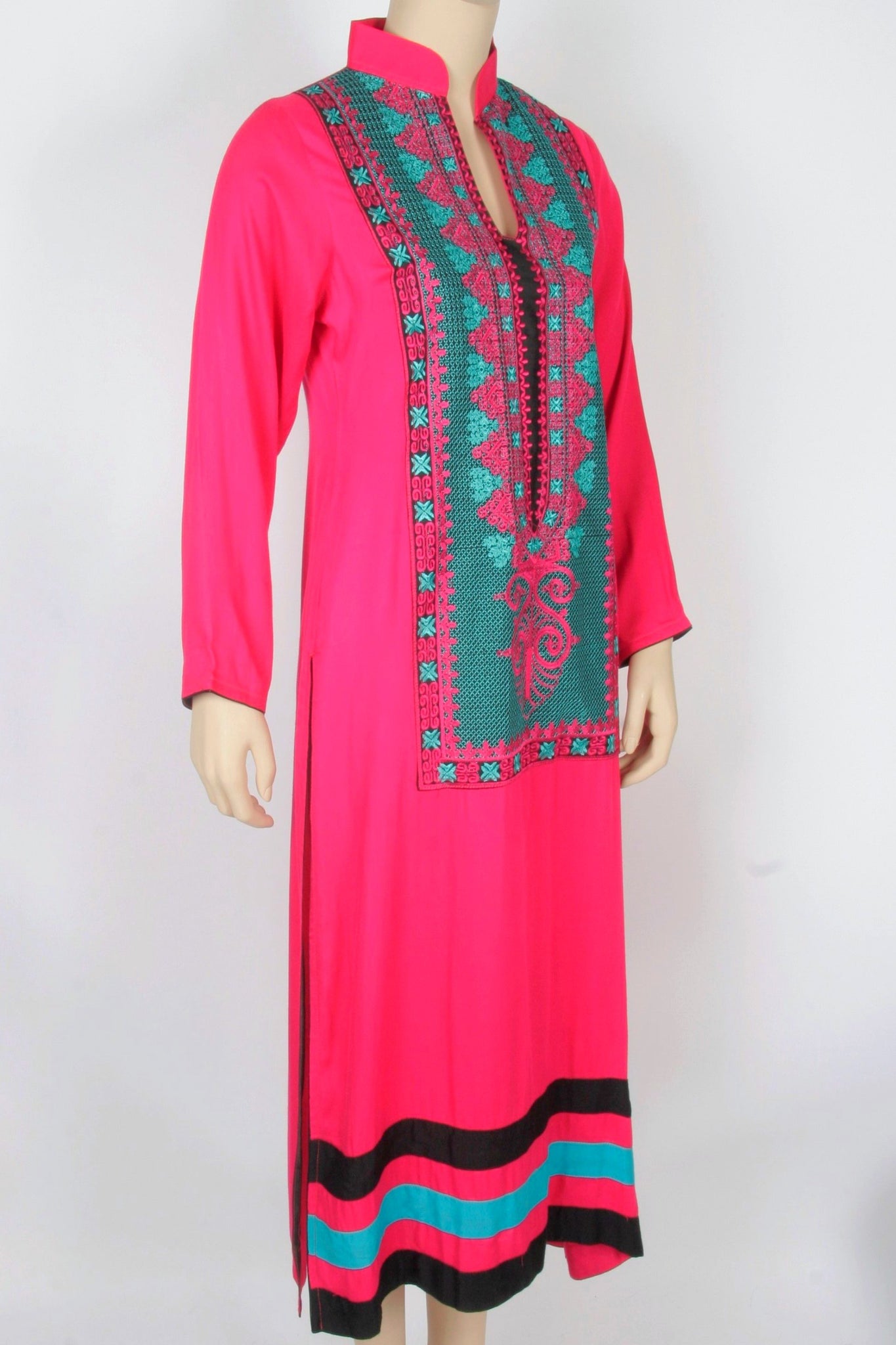 pink caftan