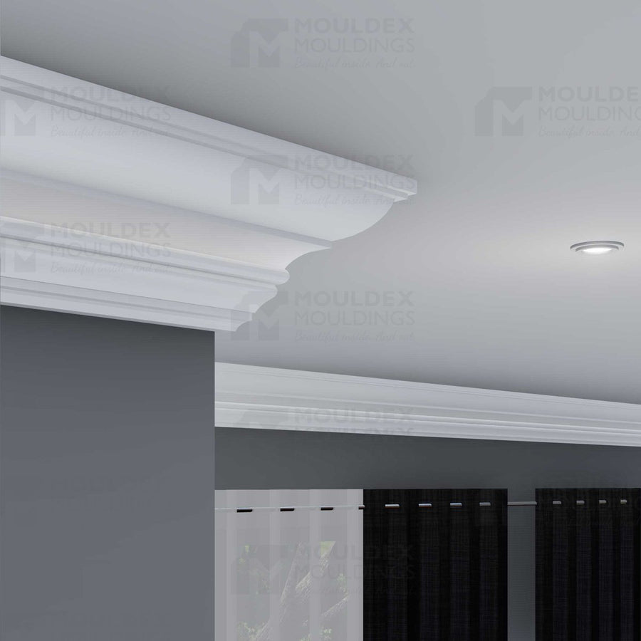 The Florence 4 12 Interior Plaster Crown Cornice Mouldex