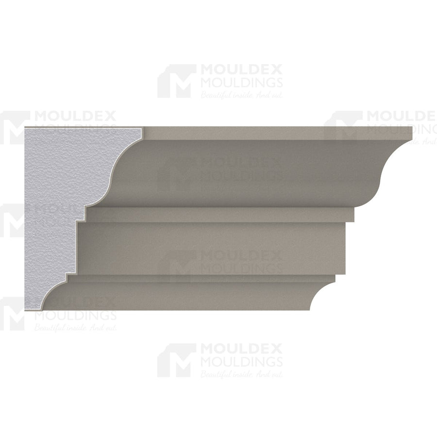The Holly 9 3 16 Exterior Cornice Crown Moulding Mouldex Mouldings