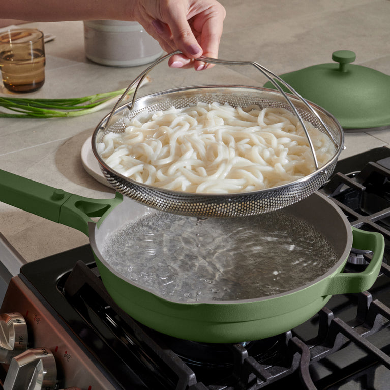  Our Place Always Pan 2.0-10.5-Inch Nonstick, Toxin-Free Ceramic  Cookware, Versatile Frying Pan, Skillet, Saute Pan, Stainless Steel  Handle, Oven Safe, Lightweight Aluminum Body