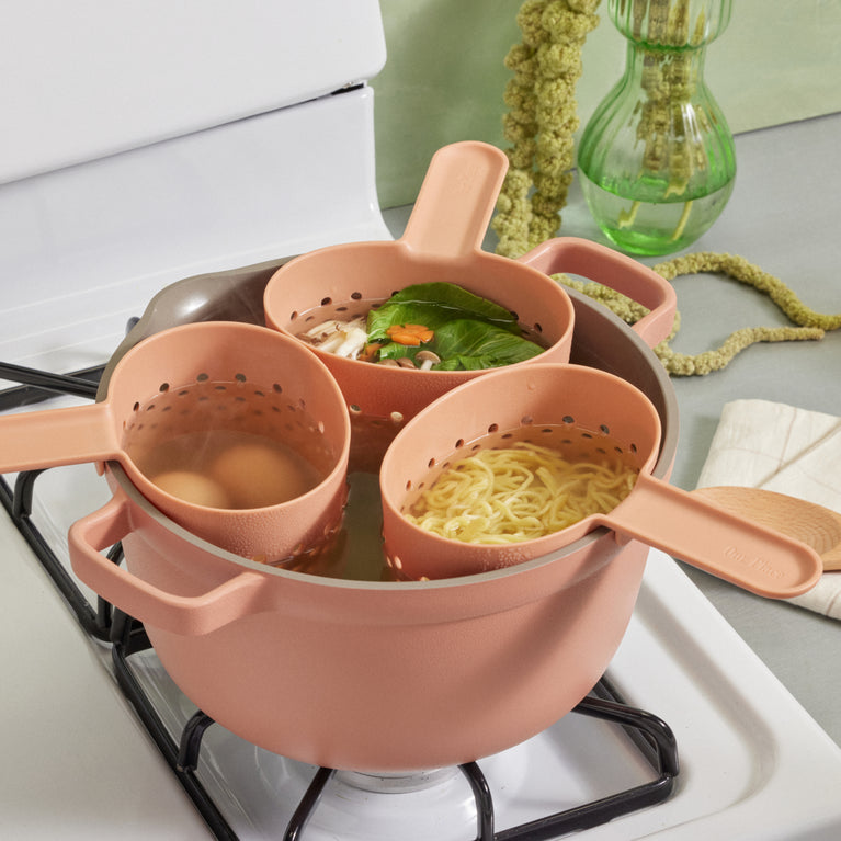 Our Place X Selena Gomez Set, Limited Edition Color Rosa, The Always Pan  And Perfect Pot Duo By Our Place, Replaces 18 Pieces Of Cookware, Toxin