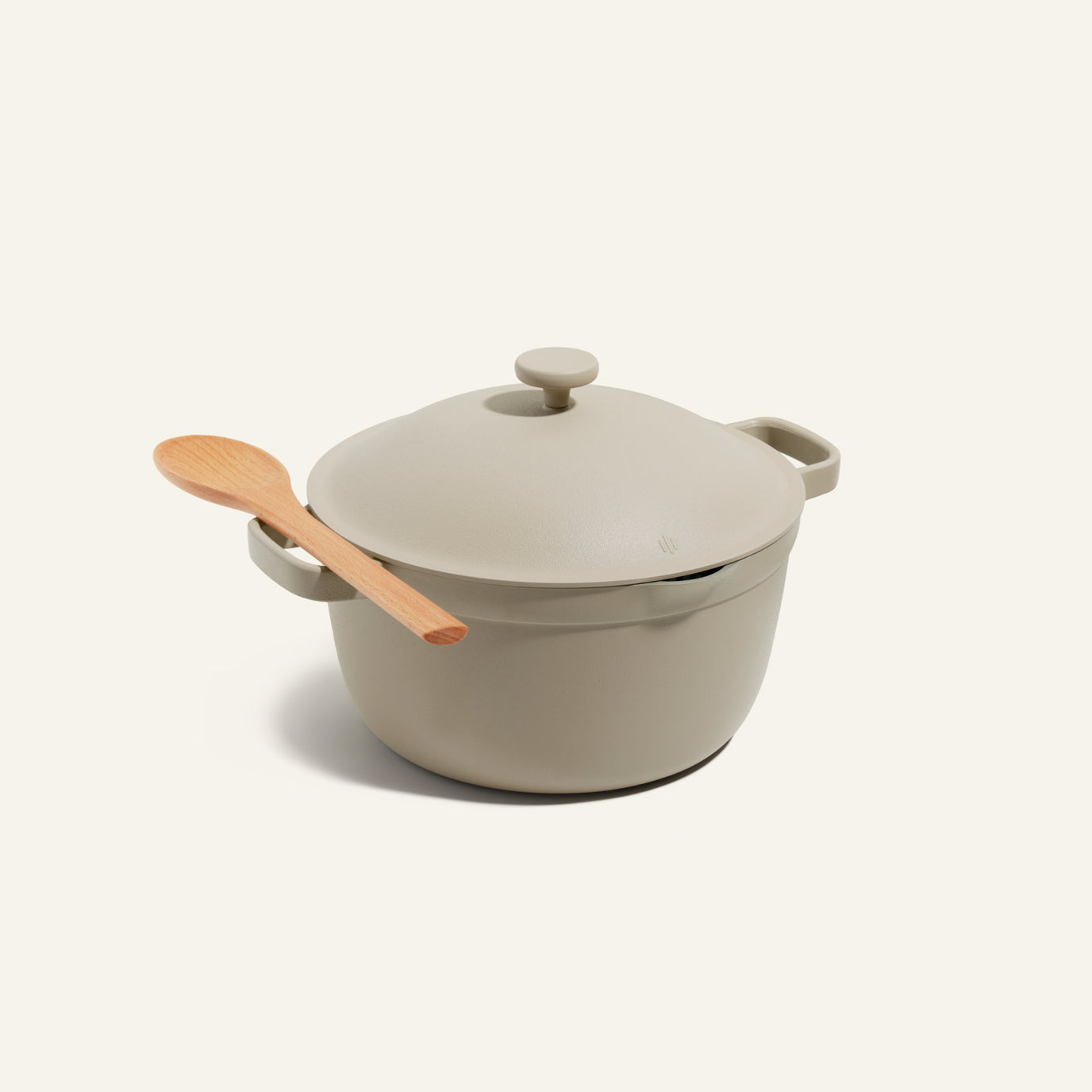Beautiful 5.5 Quart Ceramic Non-Stick Saute Pan, White Icing by Drew Barrymore