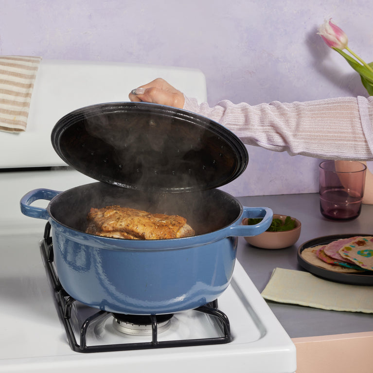 Our Place 5.5qt 10.5 Cast Iron Perfect Pot - Char