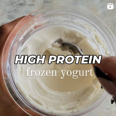 high protein frozen yogurt