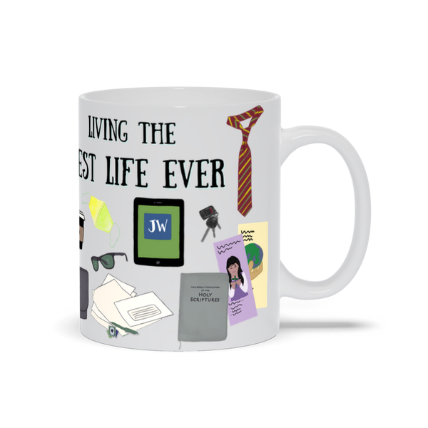 Living the Best Life Ever Mug for Brothers