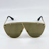 Double Trouble Shield Aviator Sunglasses - Shadeitude
