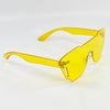 Emerson Rimless Transparent Shield Sunglasses - Shadeitude