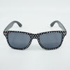 Retro Patterned Wayfarer Sunglasses - Shadeitude