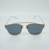 Quinn Wayfarer Metal Frame Sunglasses - Shadeitude