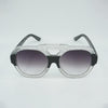 Hunter Hollow Out Plastic Frame Oversized Sunglasses - Shadeitude
