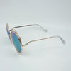 Perla Suh Round Pink Lens Sunglasses - Shadeitude