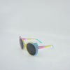Donuts Shaky Tie Dye Sunglasses and Case Set - Shadeitude