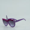 Magical Unicorn Round with Unicorn Horn, Cat Eye Kids Sunglasses - Shadeitude