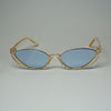 Issa Vibe Half Frame Oval Sunglasses - Shadeitude