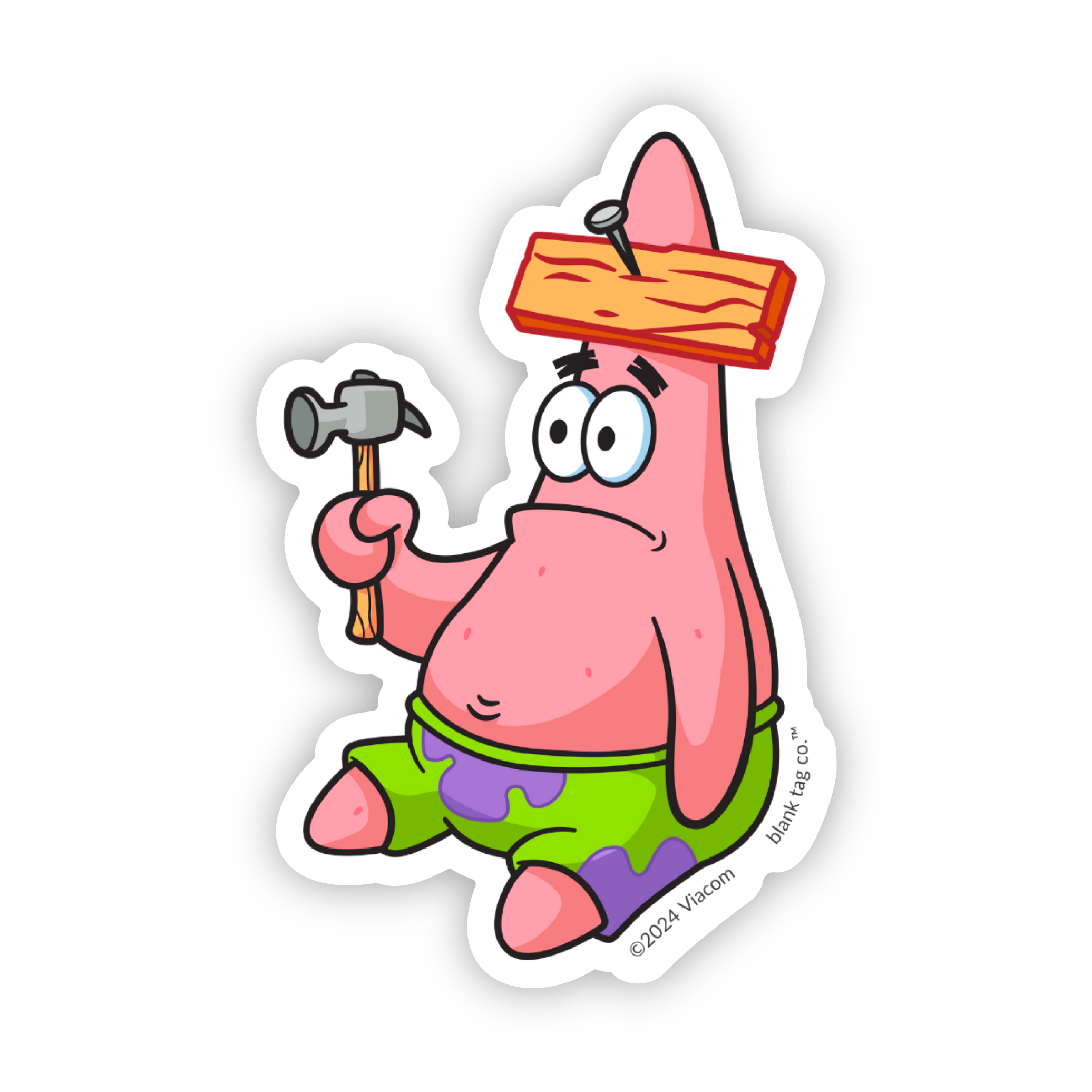 The Patrick Star Sticker