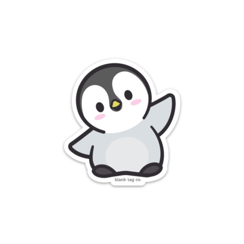 The Penguin Sticker – Blank Tag Co.