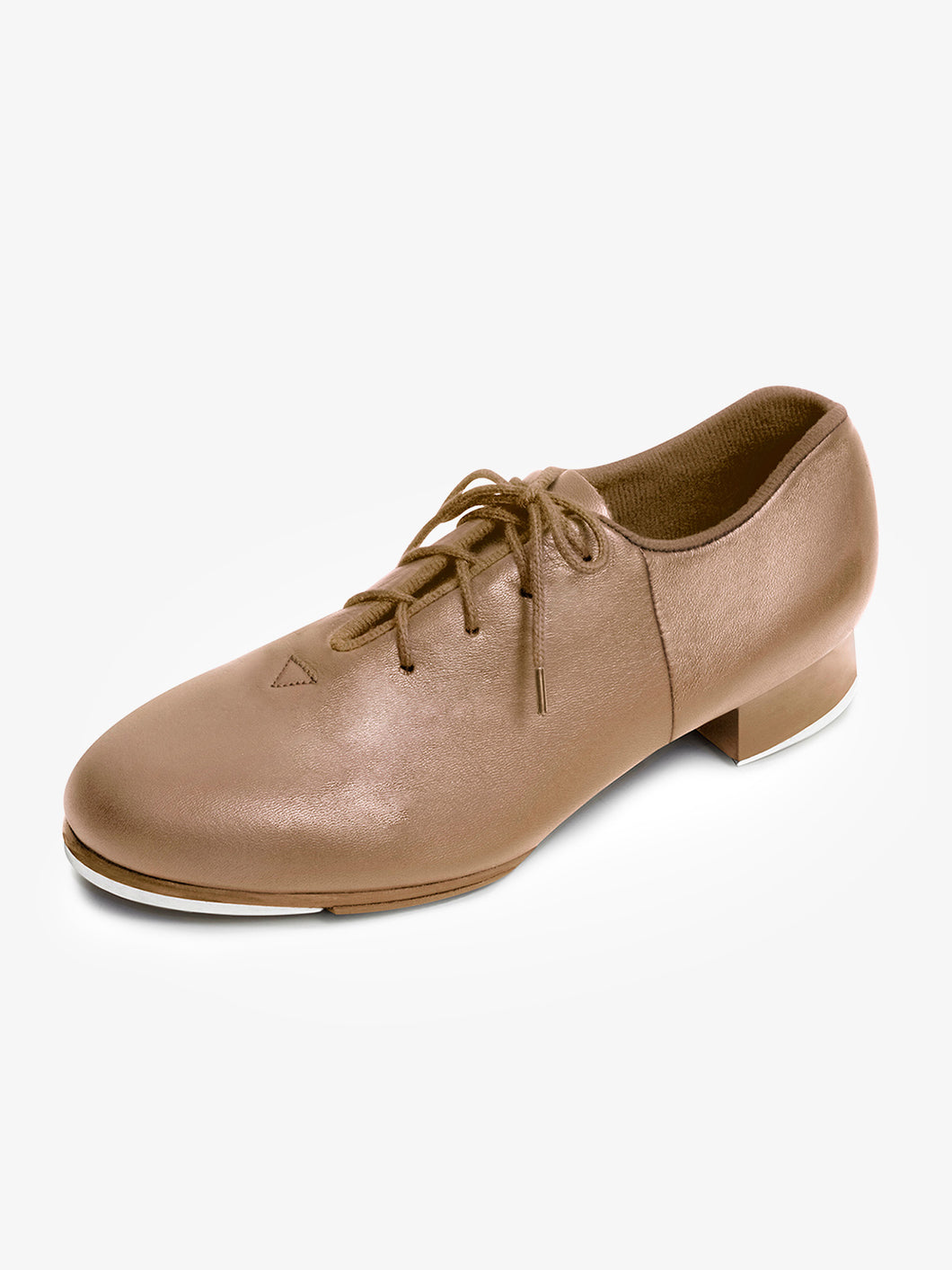 tan split sole tap shoes