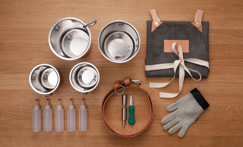 oyster shucking kit and tools