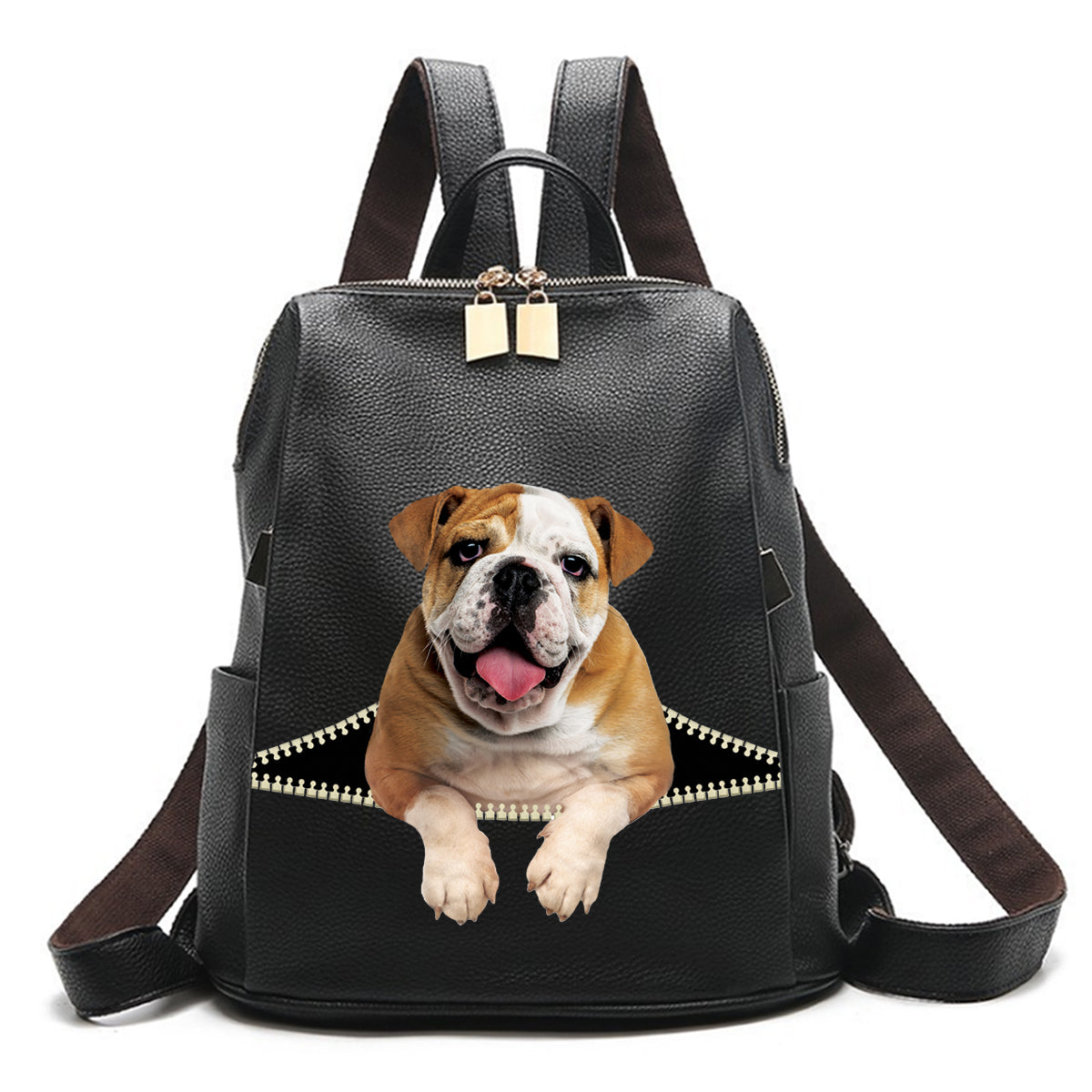 english bulldog backpack