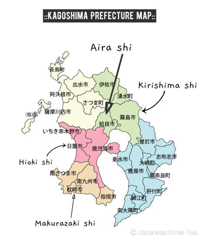 kagoshima prefecture map