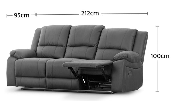 3 Seater Dimensions