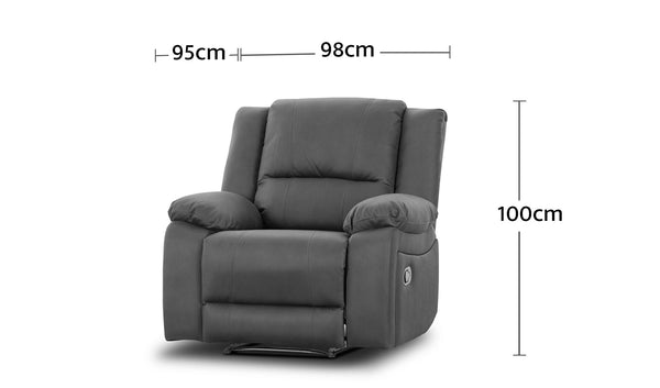 Captain Electric Recliner Dimensions