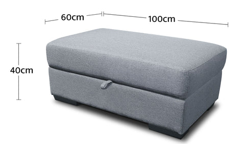 Urban Storage Ottoman