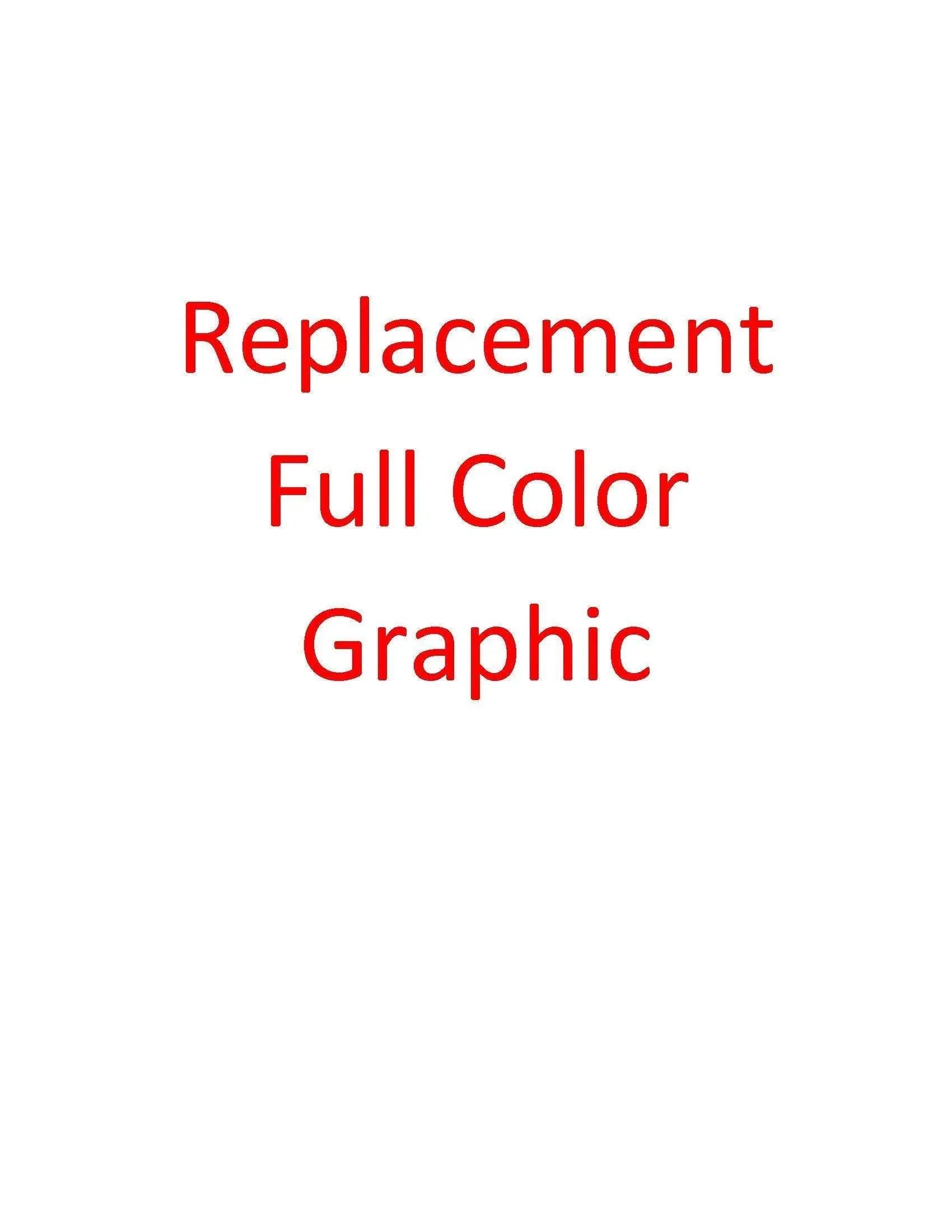 Replacement Graphic for ShowFlex Table Top Display