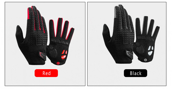 Shockproof full finger gloves