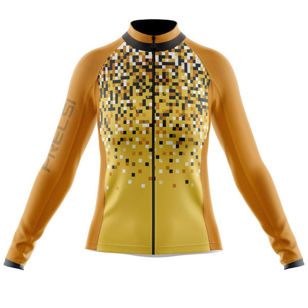 Mosaic Yellow | Women Cycling Jersey