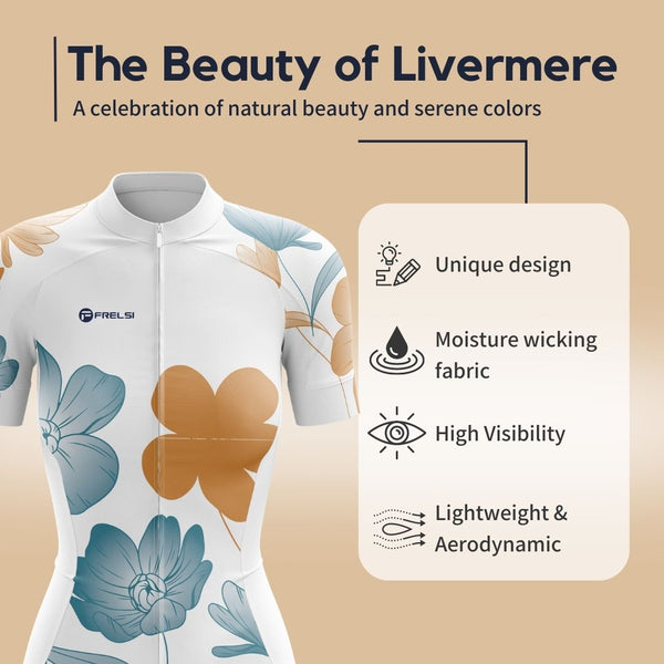 The Beauty of Livermere Women's Cycling Jersey Highlights