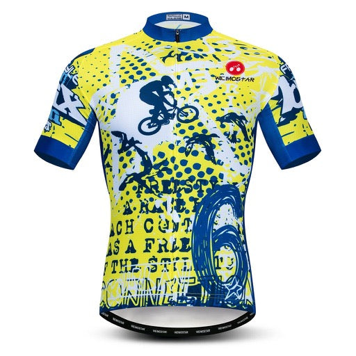 Urban Connection | Yellow Cycling Jersey