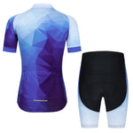 Blue violet Elf Cycling Jersey Set