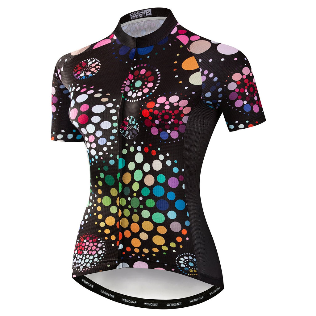 Colorful Circles Jersey Online – Cycling Frelsi