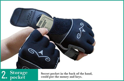 rearview mirror cycling gloves