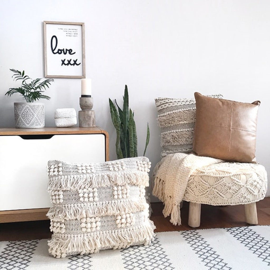 Natural Boho Lux Cushion