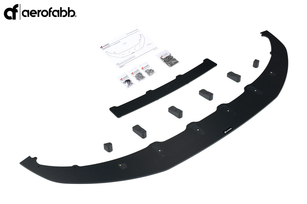 Maxton Design VW Tiguan Mk2 R-Line Front Splitter- – Black Forest Industries