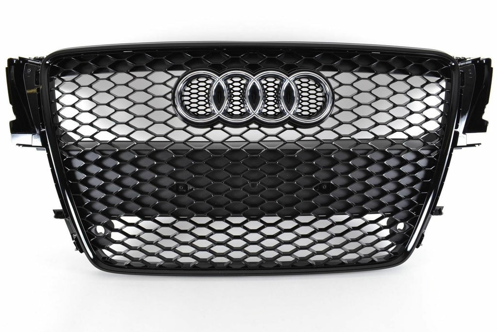 Original Audi RS4 (8D) Kühlergrill Alu matt glänzend Grill Tuning Frontgrill