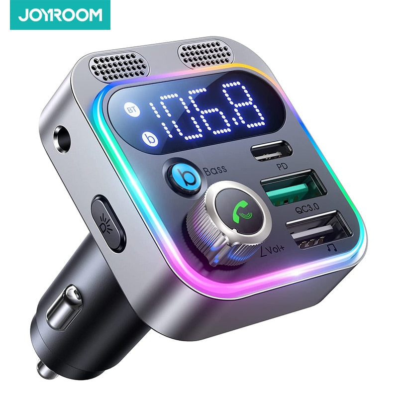 Bluetooth 5.3 FM Transmitter for Car