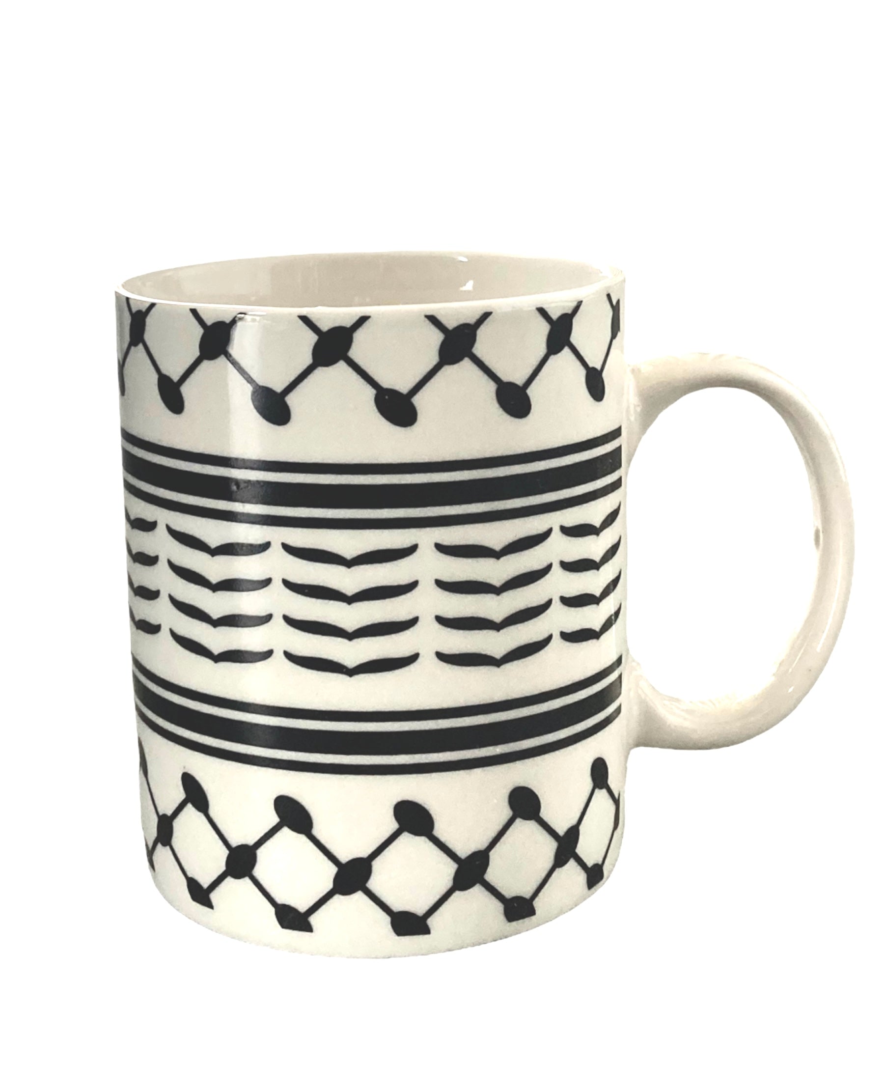 Hebron Ceramics keffiyeh Mug – Palestine Solidarity Campaign