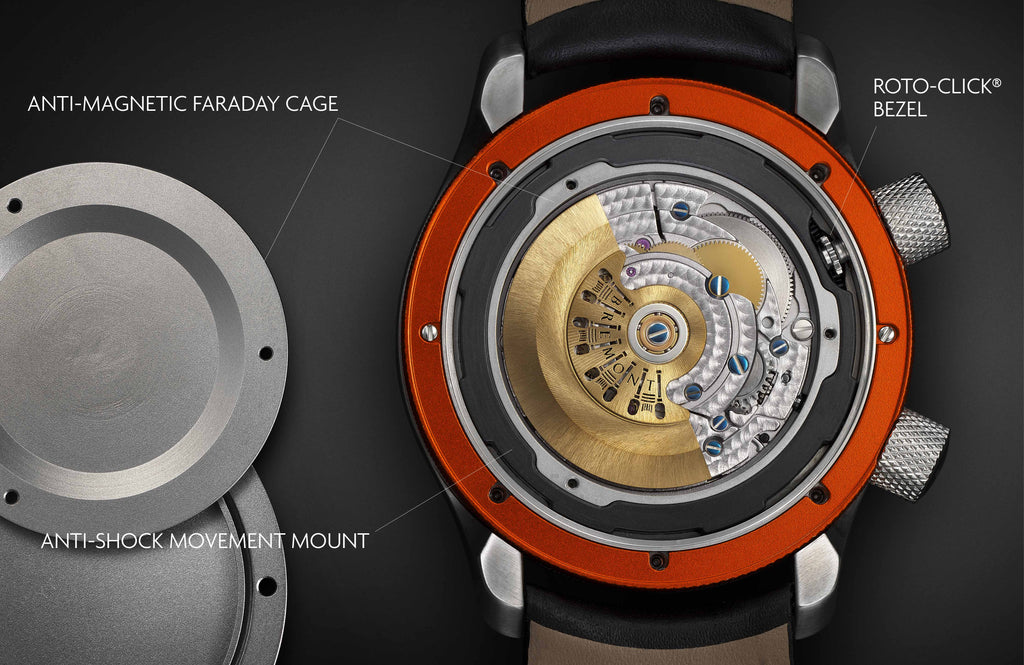 Bremont MB Case Back internals