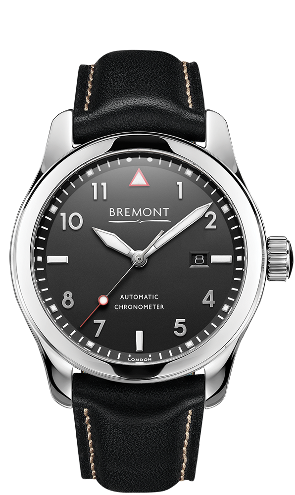 Solo Polished Black Bremont Luxury Watches