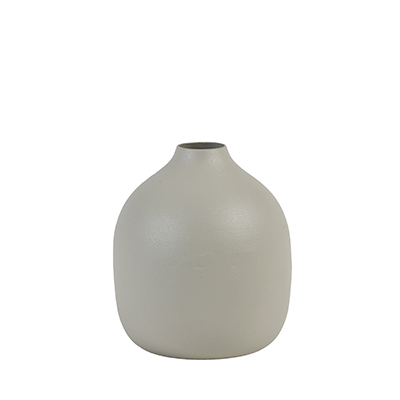 Rayat Vase Matt Beige, Small – Gladys & Charles