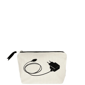 Charger Pouch, Cream - Beach Bunny Swimwear