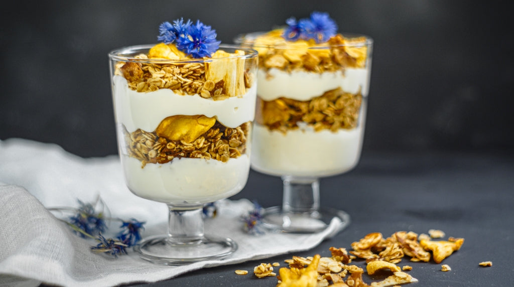 Tropical Jackfruit Granola | Exotisches Knuspermüsli mit Jackfruit Chips