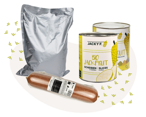 JACKY F. Bio-Jackfruit im Großgebinde | Jackfruit Lieferant
